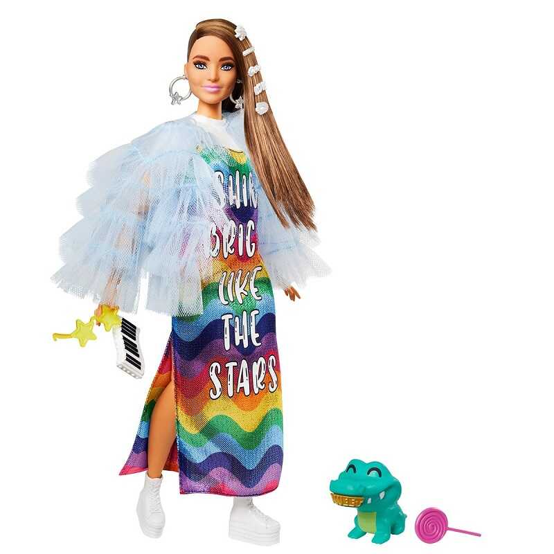 barbie-bebek-extra-renkli-elbiseli-bebek-gyj78-barbie-frozen-vb-bebekler-barbie-oyuncak-fabrikas-46439-18-B