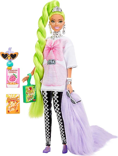 barbie-extra-neon-sacli-bebek-hdj44