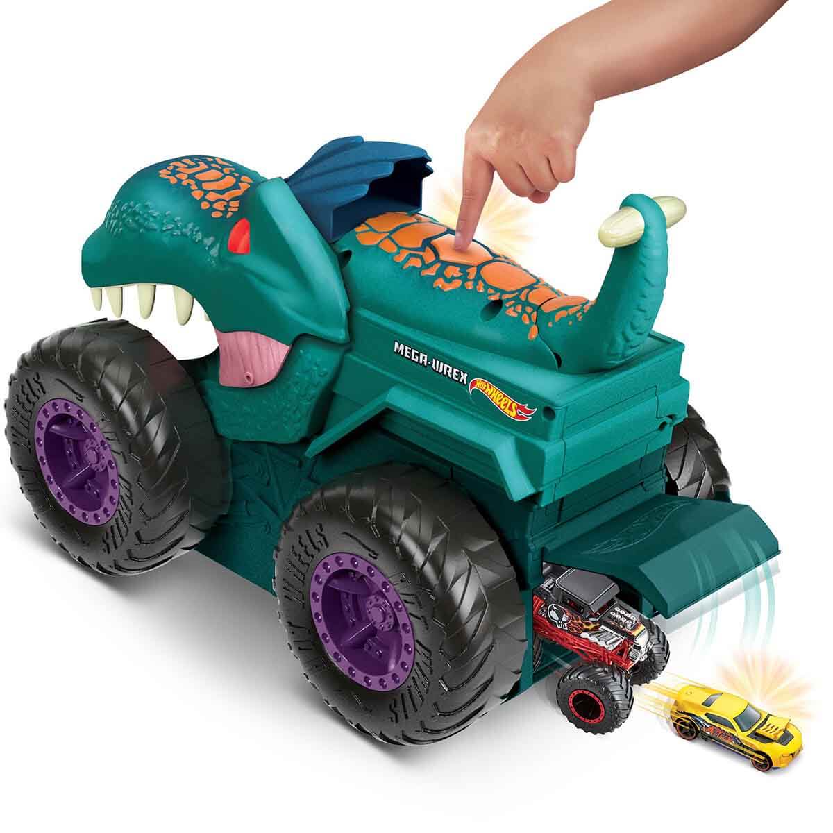Hot Wheels Monster Trucks Araba Yiyen Mega Wrex GYL13 - Görsel 3